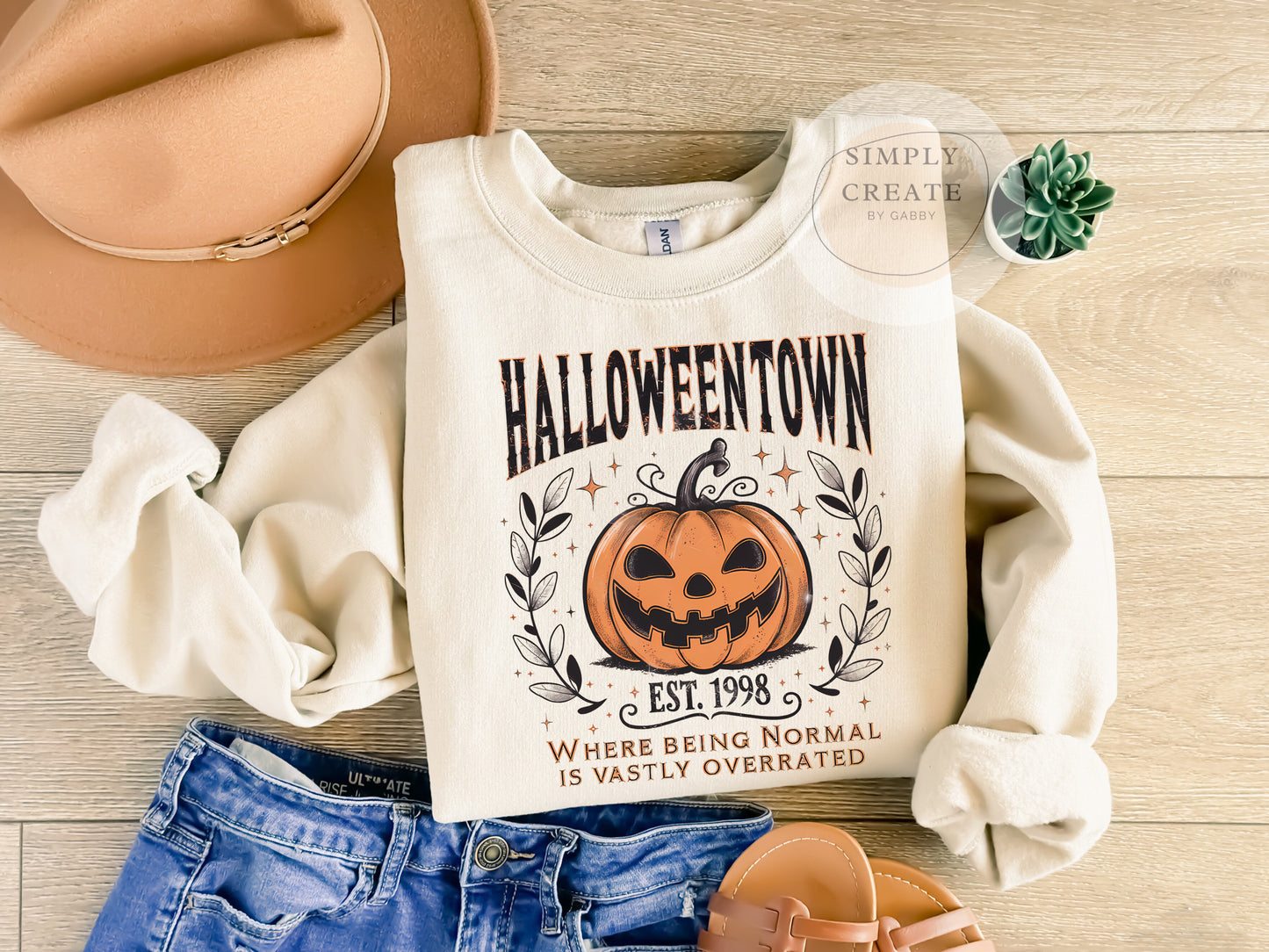 Jack O' lantern Crew Neck